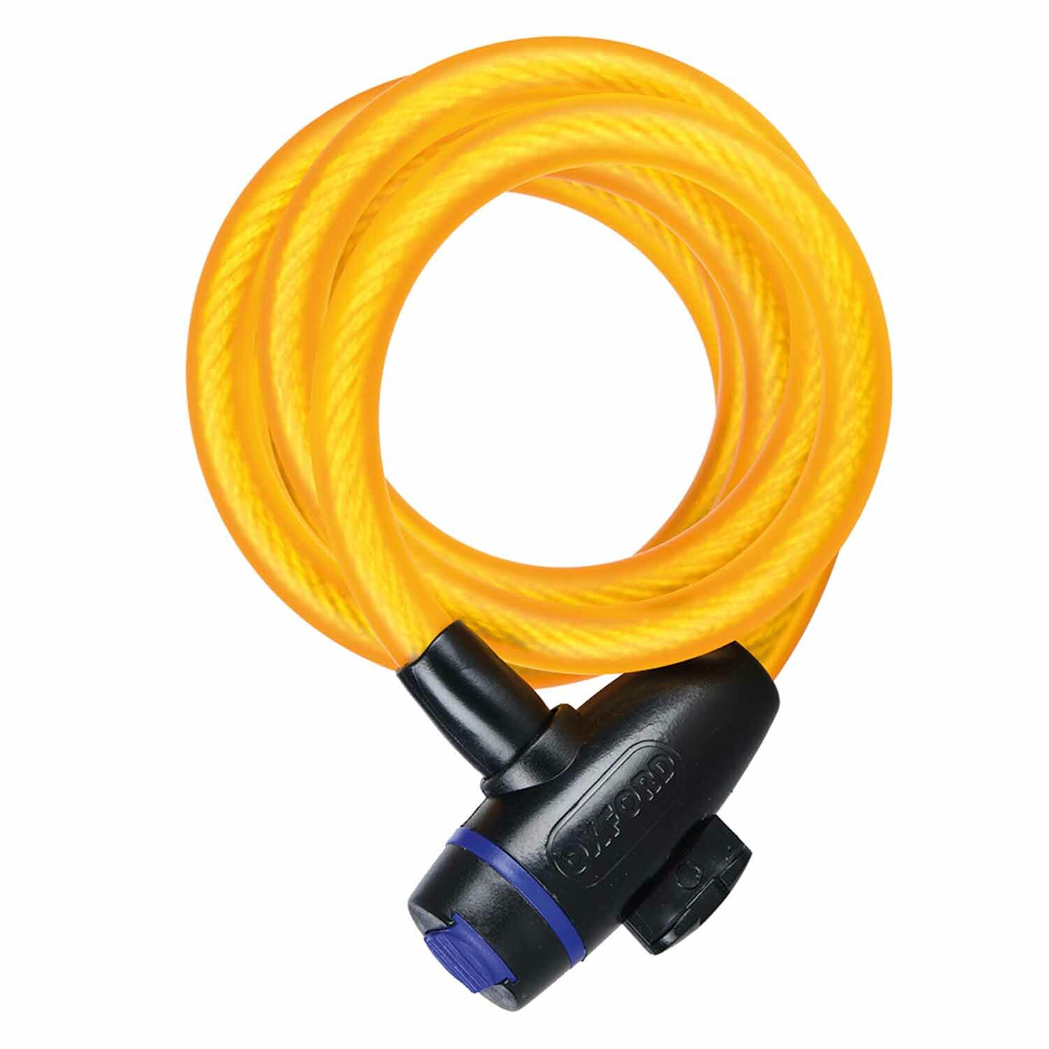 Замок велосипедный Oxford Cable Lock 1,8mх12mm OF248 Gold (см:180)