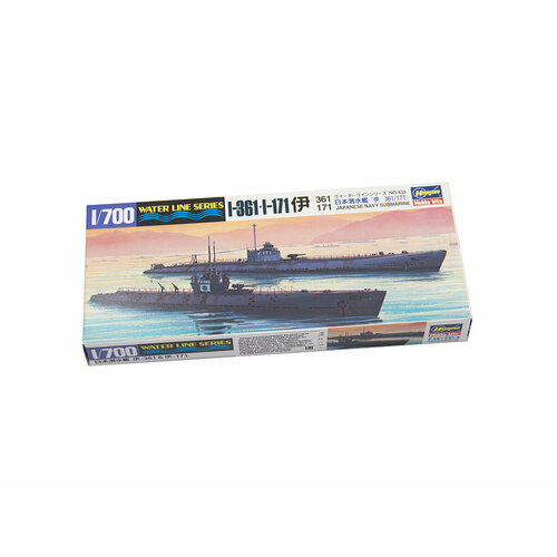 модель для сборки rok navy dokdo lph 6111 1 700 49433 Hasegawa Подводная лодка I-361/I-171 (1:700)