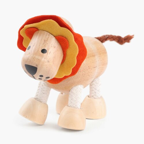 Игрушка 8х8 см дерево Лев Entertain 990₽