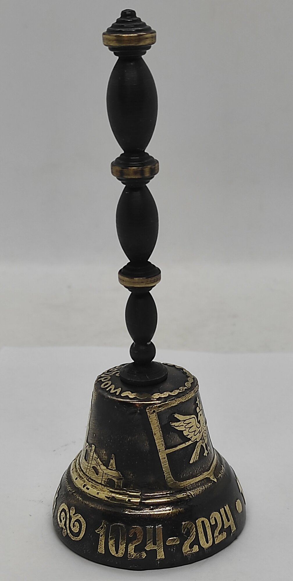 Валдайский Колокольчик №4 с ручкой "Суздаль " — фото 1