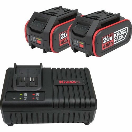 Комплект KRESS KAD21 2 акк 20V 4Ач и зу 6А 22690₽