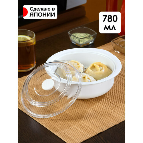 Контейнер-пароварка для СВЧ печи 780 мл 19х8х76см 1417₽