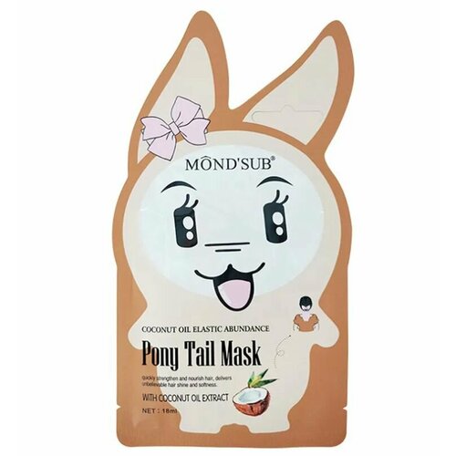 MondSub Маска для волос шапочка с маслом Кокоса Питательная 18 мл 1 шт 314₽