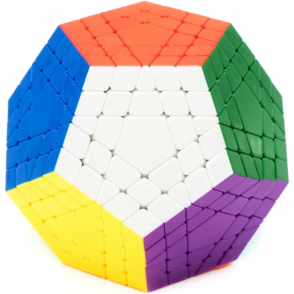 Большой мегаминкс / ShengShou Gigaminx v2 Цветной пластик / Гигаминкс головоломка