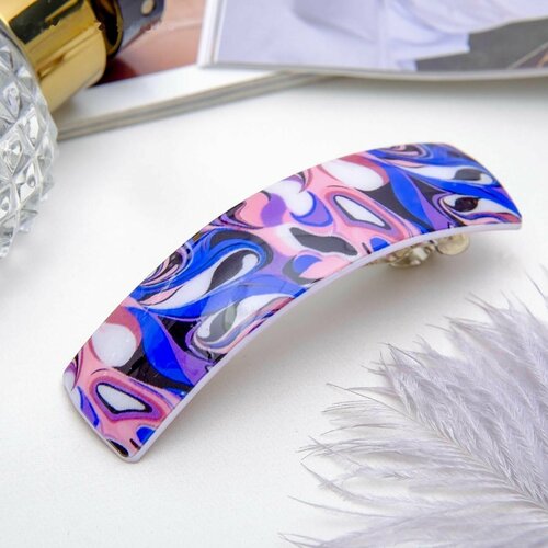 Заколка-автомат для волос Электро широкий 8 см 263₽