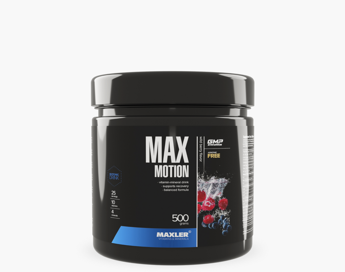 Изотоник Maxler Max Motion, 500 г, Дикие Ягоды