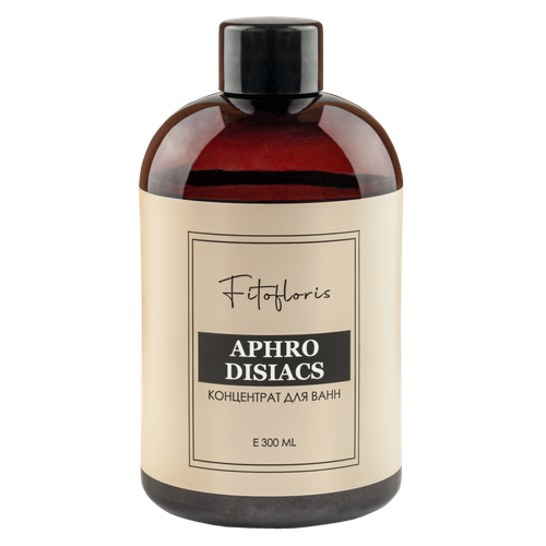 Алфит Плюс Концентрат для ванн Фитофлорис с афродизиаками, для увлажнения кожи и придания ей возбуждающего аромата, 300 мл