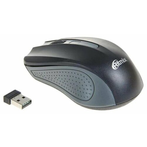 Мышь беспроводная RMW-555 черно-серая 79000₽