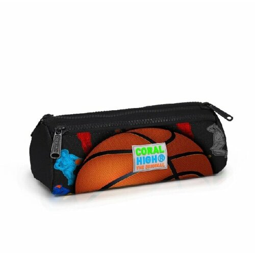Пенал-косметичка Coral High Basketball 3отд ткань 2207070 1856₽