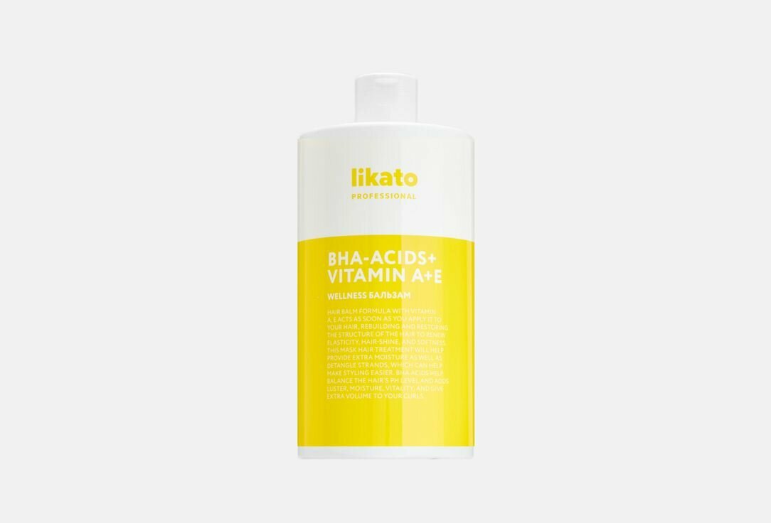 Бальзам для тонких волос Likato Professional Wellness hair conditioner bha-acids 750 мл