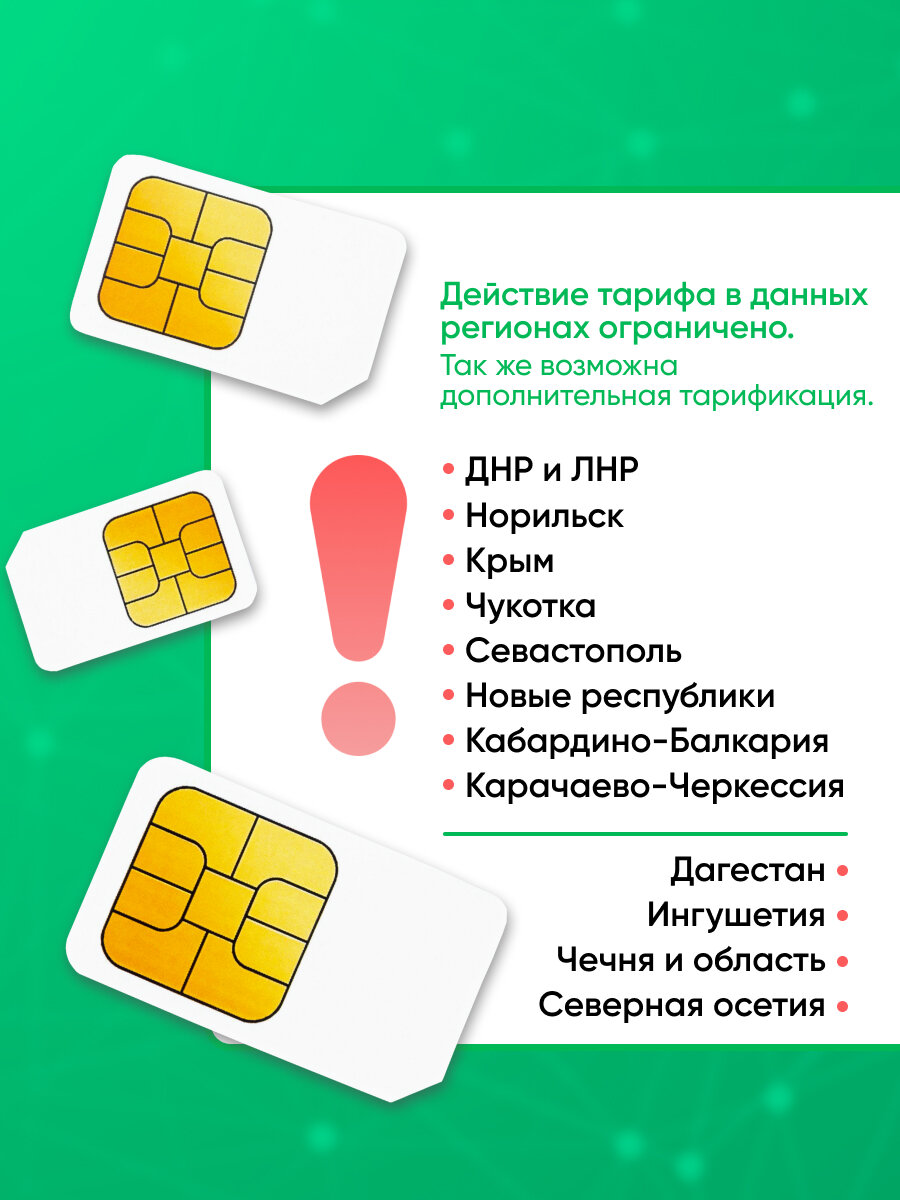 Sim карты 300р 500 минут 30 ГБ