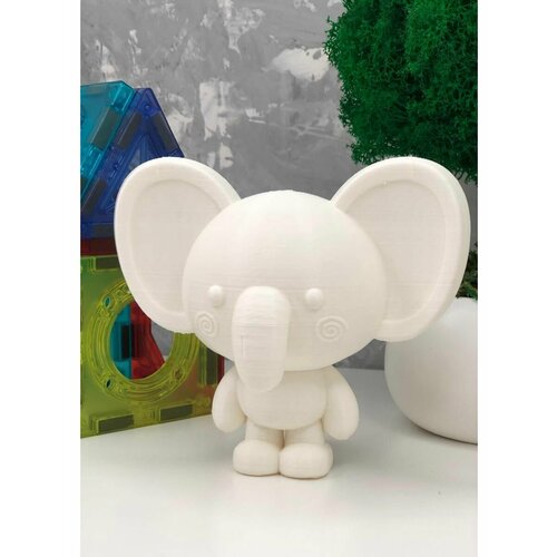 Слонёнок Эль 3Dнабор для рисования+игрушка-сюрприз в подарок слонёнок пончик 3dнабор для рисования