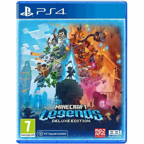 Minecraft Legends - Deluxe Edition (PlayStation 4, Русская версия) игра minecraft legends deluxe edition для ps5 диск русская озвучка