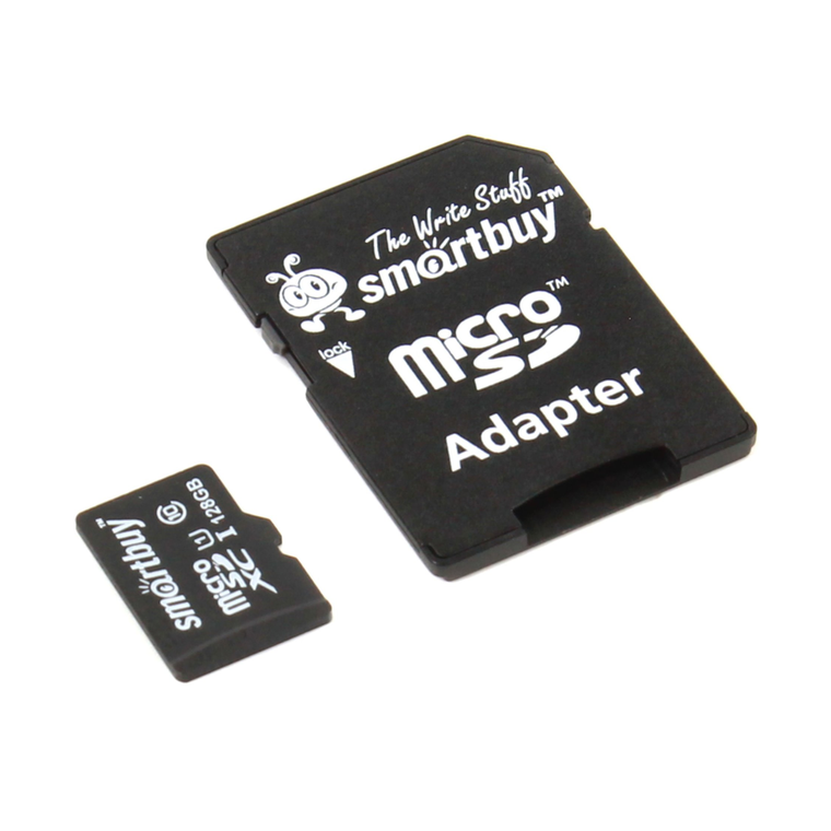 Карта памяти MicroSD 128Гб Smartbuy SB128GBSDCL10-01