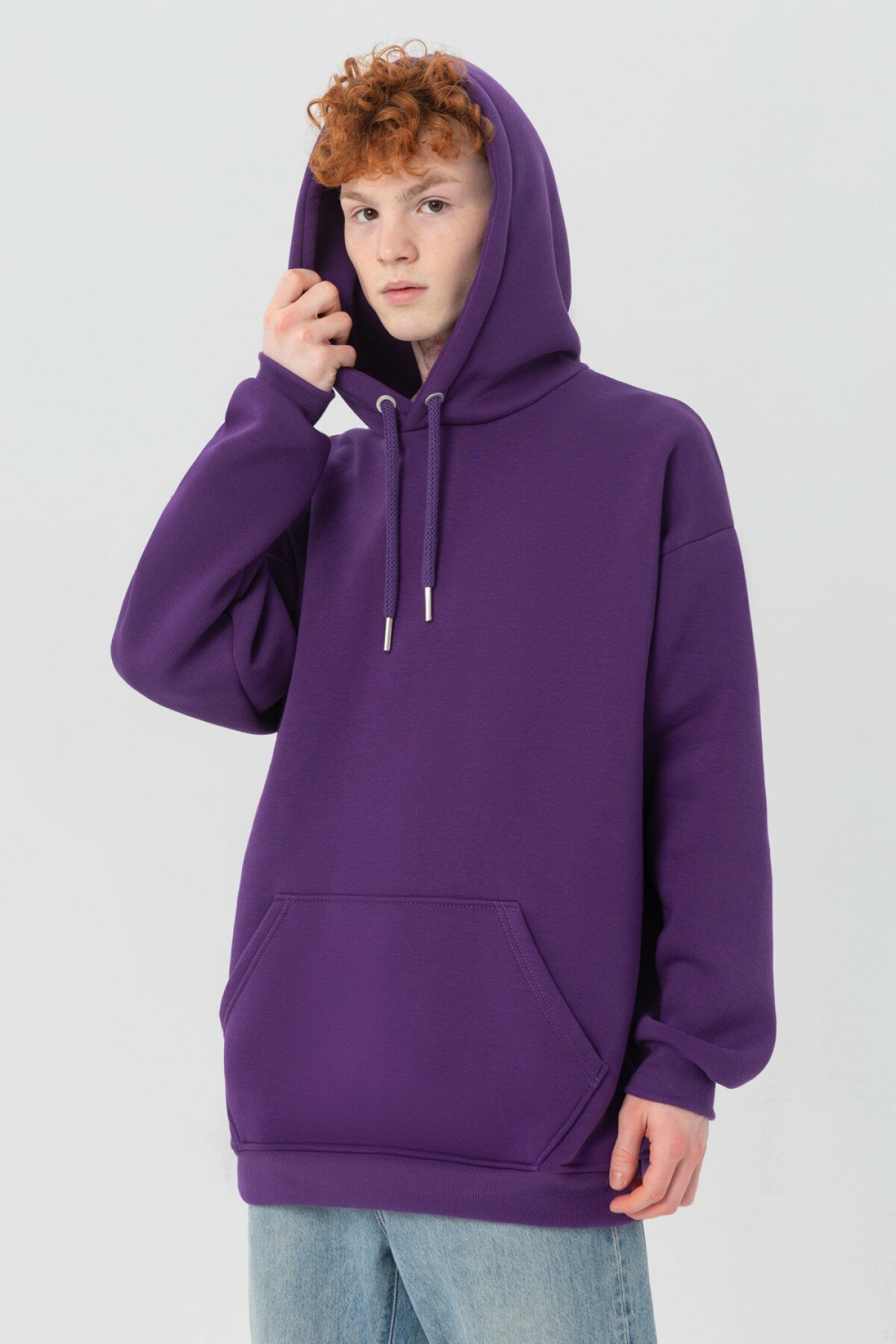 Худи Магазин Толстовок, размер L-50-Unisex-(Мужской), , фиолетовый