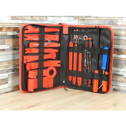 Съемники клипсы автомобильные, обшивки, лопатки пластиковые, набор съемников для обшивки дверей