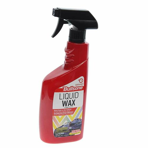Полироль кузова жидкий воск 550мл WAX-157-00003 BULLSONE 5700₽
