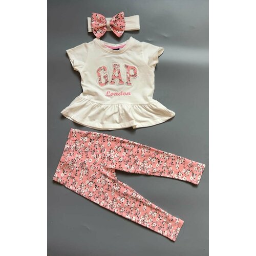 Комплект одежды GAP, размер 128, розовый