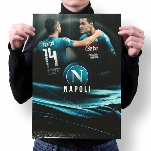 Плакат GOODbrelok А4 принт Наполи - 0010 280₽