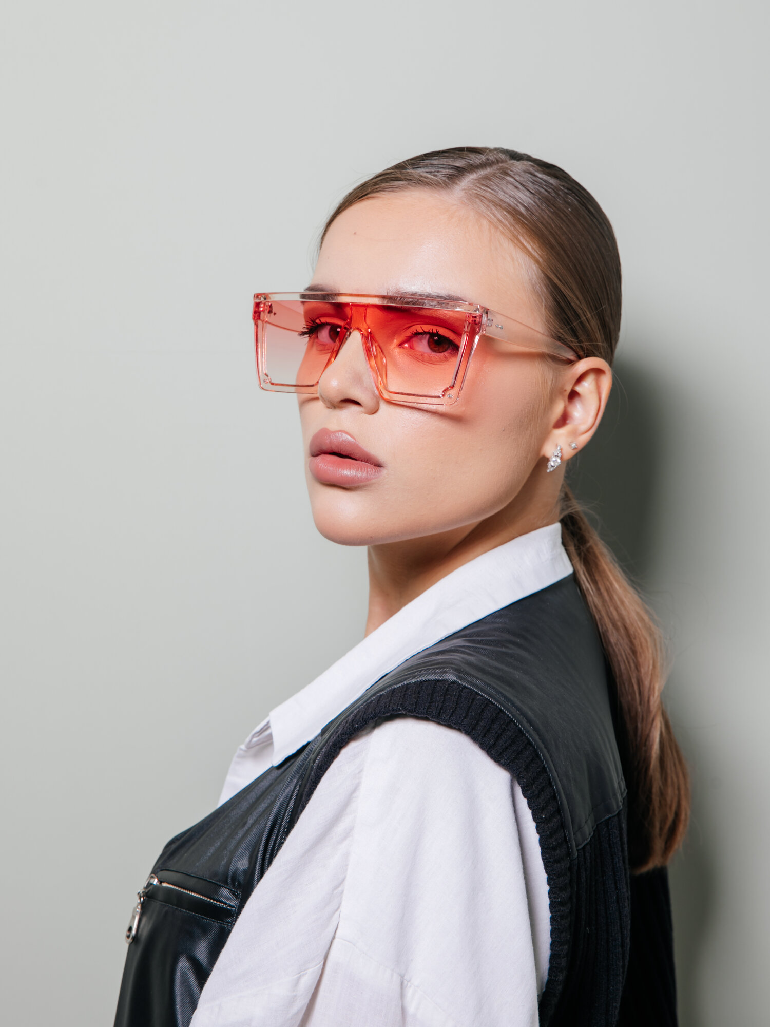 Солнцезащитные очки Zabologen, розовый — фото 1