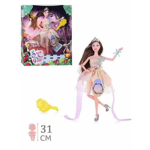 Кукла (31см) Flower Fairy с аксессуарами в коробке SK015B кукла flower fairy с аксессуарами 31 см sk015d