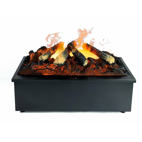 Электрокамин L560 3D, дровница, увлажнение воздуха, звук потрескивания дров