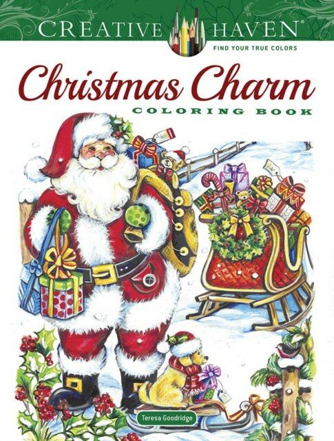 Goodridge Teresa "Creative Haven Christmas Charm Coloring Book"
