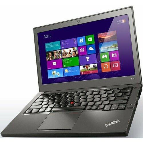 Lenovo Thinkpad X240 Ноутбук 12 Intel Core i5-4200U RAM 8 ГБ SSD 120 ГБ Intel HD Graphics 4400 Windows Pro черный Русская раскладка 1899900₽