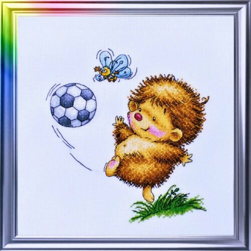 Спортивный день #Д-044 ЛанСвит Набор для вышивания 20 x 20 см Счетный крест