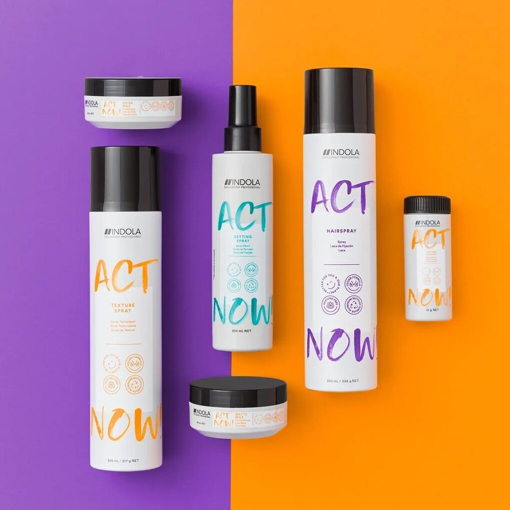 Indola Воск с матовым эффектом Act Now Matte Wax, 85 мл (Indola, ) - фото №7