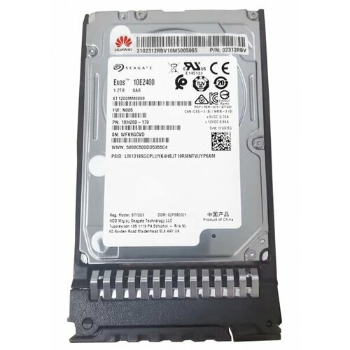 Жесткий диск Huawei 02312RBV 12Tb 10500 SAS 25 HDD 23600₽