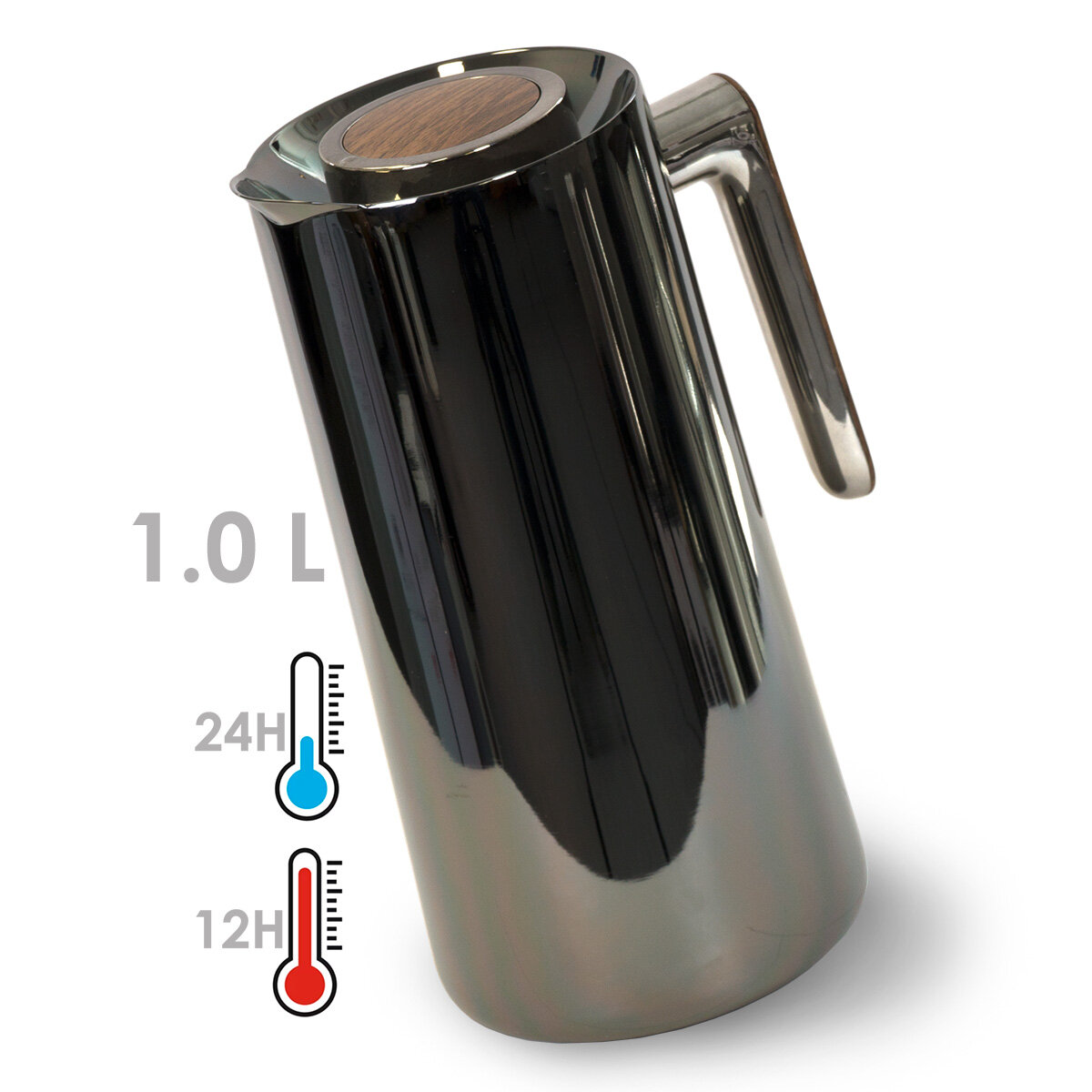 фото Кувшин-термос c вакуумной стеклянной колбой RGD15Q-10, GD-023