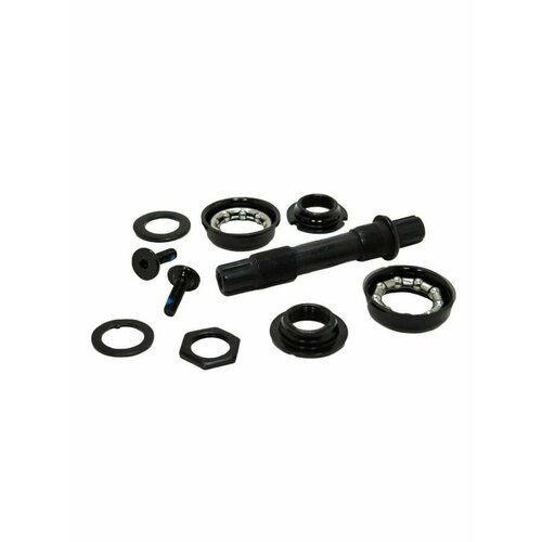 Детали каретки BMX AX02+B901 (CW) 8T-19mm*140mm 12 частей