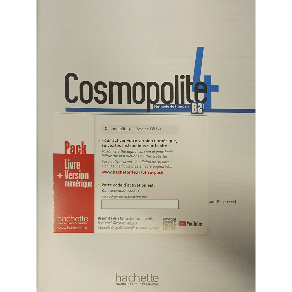 Книга Cosmopolite 4 - Pack Livre + Version numerique - фото №8