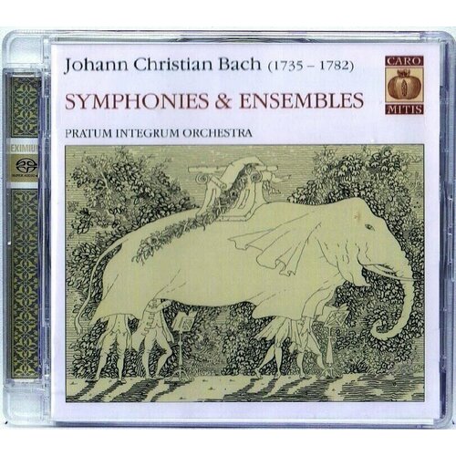 Bach JC-Symphonies & Ensembles-Pratum Integrum < Caro Mitis SACD EC (Компакт-диск 1шт) Johann Christian 1732-1809