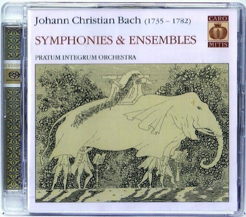 Bach JC-Symphonies & Ensembles-Pratum Integrum < Caro Mitis SACD EC (Компакт-диск 1шт) Johann Christian 1732-1809