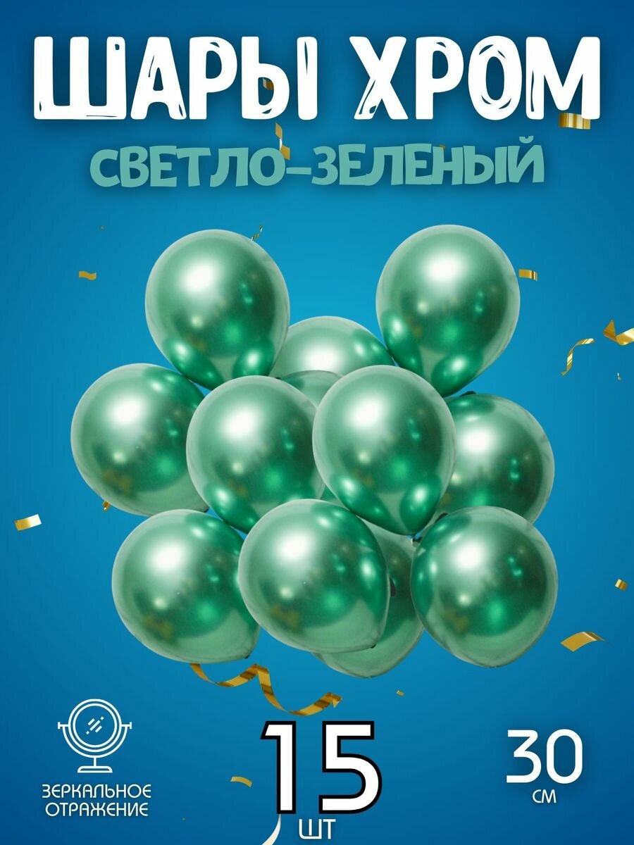 фото Шарики воздушные хром фотозона