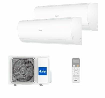 Мульти сплит-система Haier AS20PS1HRA-M x2 / 2U40S2SM1FA на 2 комнаты