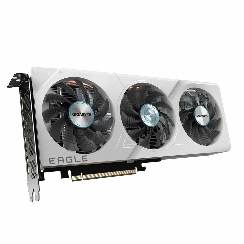 Видеокарта Gigabyte RTX4060 EAGLE OC ICE 8GB GDDR6 128-bit DPx2 HDMIx2 3FAN RTL