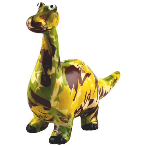 Динозавр Диего (фиолетовый с разноцветными сердечками)