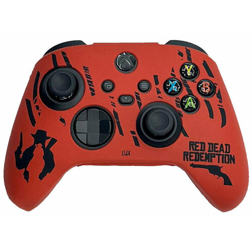 Силиконовый чехол для геймпада Xbox Series Red Dead Redemption (Red) игра red dead redemption 2 xbox one