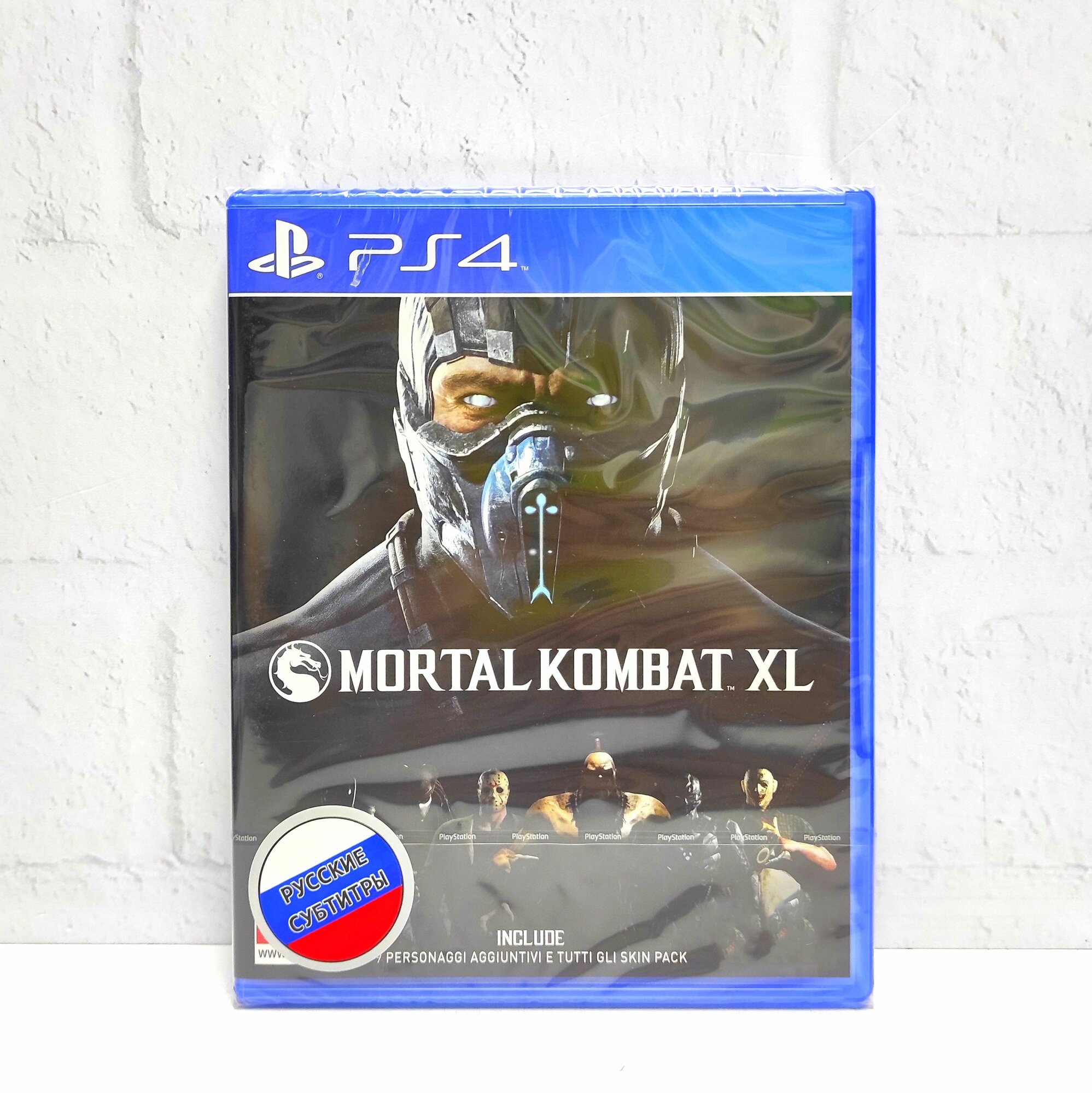 Mortal Kombat XL Русские субтитры Видеоигра на диске PS4 / PS5