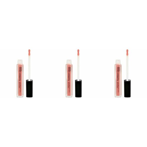 Relouis Блеск для губ с зеркальным эффектом Fashion Gloss, 03 Мода Милана, 3 уп.