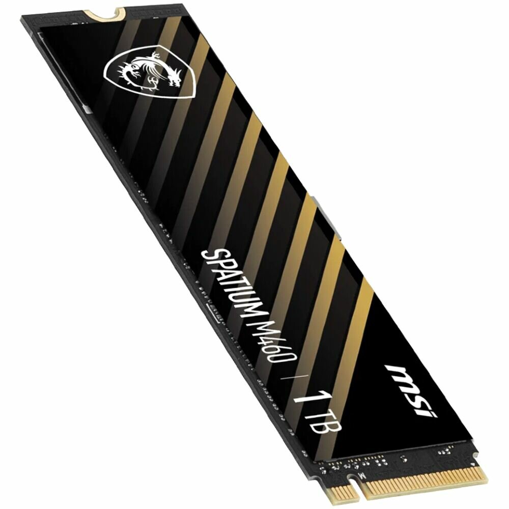 Накопитель SSD MSI Spatium M460 PCIE 4.0NVME M.2 1Tb - фото №16