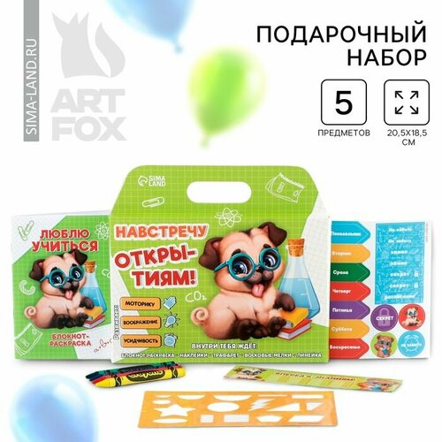 Подарочный набор 5 предметов на выпускной Навстречу открытиям 566₽