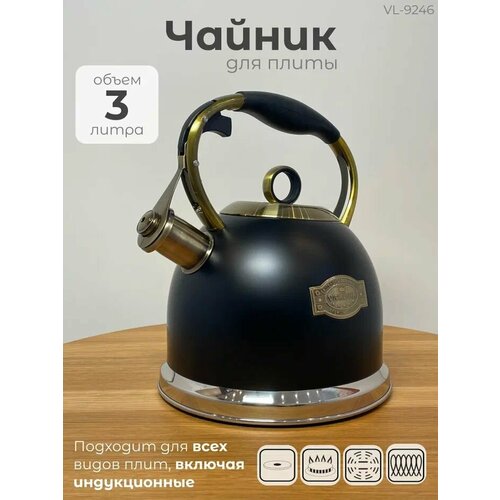 Чайник Vicalina DL-1401 3л Черный 243000₽