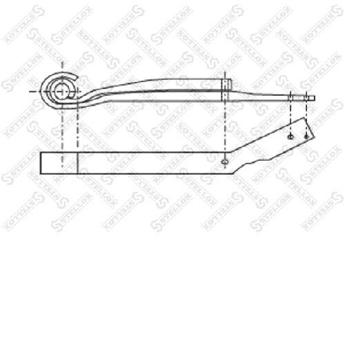 Стремянка !101/125xM24x3x320-U \\BPW weweler B179M24A056 1шт