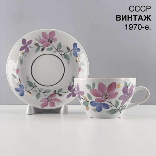 Винтажная чайная пара 