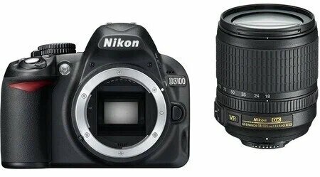 Фотоаппарат Nikon D3100 kit 18-105mm , черный
