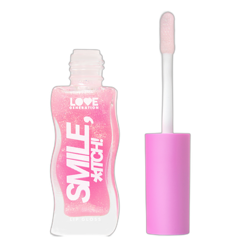 Love Generation Блеск для губ Lipgloss Smile itch тон 05 прозрачный с золотистыми сияющими частицами 10 мл 1 шт 355₽